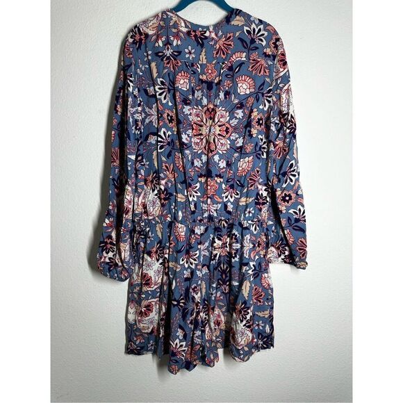 OLD NAVY Floral Boho Western Long Sleeve Romper Size  L - Picture 5 of 16